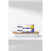 Signal Komple Bakım 8 Etki Beyazlatıcı Koruma 2x75 ml Diş Macunu