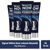 Signal White Now Lekesiz Beyazlık 4x75 ml Diş Macunu