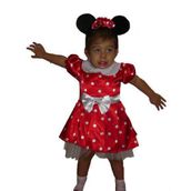 Şık Tasarım Minnie Mouse Kostümü