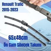 Silbak 65x48 cm Renault Trafic 3 2015-2023 Ön Cam Silecek Takımı