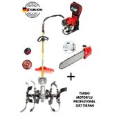 Silen Turbo Motorlu Benzinli Sırt Tırpan + Toprak Çapalama + Dal Budama 6,8 Hp