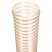 Silfleks Hortum Bakır Telli Şeffaf Poliüretan Hortum Toz,talaş,emiş,havalandırma Spiral Hortumu 275MM Tüm Çaplar PU70 - 10 mt