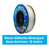 Silikonlu Akvaryum Hava Hortumu 15 Metre