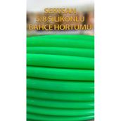 Silikonlu Bahçe Hortumu 5/8 Yeşil Renk 3 Metre