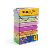 Silka SG.51 8'li Curved Rainbow Silgi