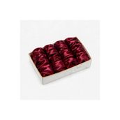 silkwormlife Silkworm Life %100 Saf Dut İpeği Saç Tokası Saç Kırmayan İz Bırakmayan Lüks İpek Scrunchie Toka - Bordo