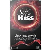 Silky Kiss 12'li Çilek Prezervatif - Gizli