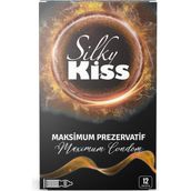 Silky Kiss 12'li Maksimum Tırtıklı Prezervatif Kokusuz Yoğun Temas ve Zevk Artışı Sağlar - Gizli