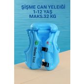 Silmaril 3-11 Yaş Arası 32kg Kapasiteli Üstkalite Şişme Can Yeleği Yaz Deniz Sahil Çocuk Bebek