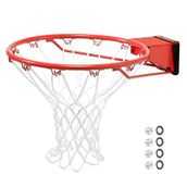 Silverback Naylon Net Uyumlu ve Goaliath Taşınabilir Basketbol Çemberleri ile Standart Ayrılabilir Jant