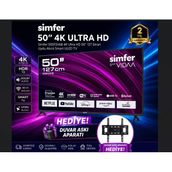 Simfer 50FSFV6B 50 inç 127 Ekran 4K Ultra HD Vidaa LED TV