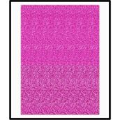 Simli Eva 50X70 Pembe Rulo Şeklinde