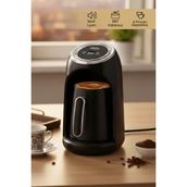 Sinbo SCM-2990 1-4 Fincan Kapasite, Bol Köpük, Dijital Göstergeli, Otomatik Türk Kahve Makinesi - Siyah - Gümüş