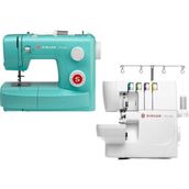 Singer 3223G Dikiş Makinesi ve Singer S0105 Overlok Makinesi