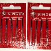 Singer Ev Tipi Aile Dikiş Makine İğnesi 2 Paket 14 Numara