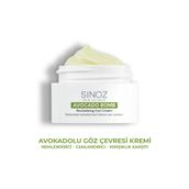 Sinoz Avokado Bomb 15 ml Nemlendirici Canlandırıcı Kırışıklık Karşıtı Göz Çevresi Bakım Kremi