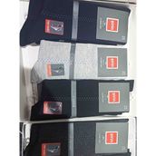 Şirin 7280 Ter Emici Dikişsiz Erkek Çorap 12 Adet - 40 - 44 - 01-Siyah
