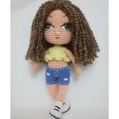 Şirin Ahu Bebek Amigurumi Oyuncak