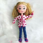 Şirin Cemre Bebek Amigurumi Oyuncak
