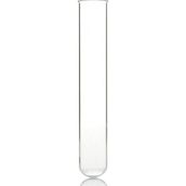 Şişe Dükkanı Cam Deney Tüpü Borosilikat Dibi Yuvarlak 20*150MM 27ML - 10 Adet Dayanıklı ve Şeffaf