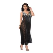 Sistina 085 Dantelli Saten Gecelik