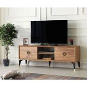 Sivas Gözde Mobilya Eva 146x37x57 cm Yüksek Ayaklı Tv Sehpası