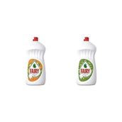 Sıvı Bulaşık Deterjanı Portakal Kokulu, 1500 ml & Fairy Sıvı Bulaşık Deterjanı Elma Kokulu, 1500 ml - Option-1