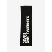 Siyah Erkek Atkı 236D3301_KNITTED LOGO SCARF
