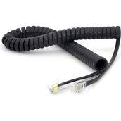 Siyah Telefon Ahize Kablosu
