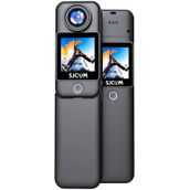 SJCAM C300 4K UHD 2160P Çift Ekranlı Ultra Batarya 2800mAh + 1000mAh WiFi 20MP 154° Aksiyon Kamerası Siyah