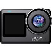 SJCAM SJ11 Active Dual Screen 20MP 5GHz Wi-Fi 4K UHD H.265 Su Geçirmez Kasa 154° 1300mAh Aksiyon Kamerası Siyah
