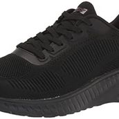 Skechers 117209-BBK Bobs Squad Chaos-Face Off Siyah Kadın Spor Ayakkabı