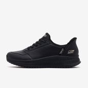 Skechers 117740 BBK Bobs Squad 4 - Key Look Siyah Kadın Spor Ayakkabı