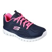 Skechers 12615-NVHP Lacivert Graceful-Get Connected Kadın Spor Ayakkabı