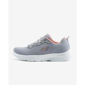 Skechers 12964TK LGPK Dynamight 2.0 Eye To Eye Gri Kadın Spor Ayakkabı