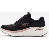 Skechers 150067 BKRG Arch Fit 2.0 Glow the Distance Siyah Kadın Spor Ayakkabı