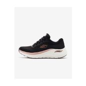Skechers 150067TK BKRG Arch Fit 2.0 Glow The Distance Siyah Kadın Spor Ayakkabı