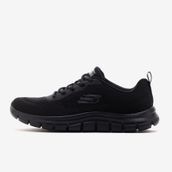 Skechers 150141TK-BBK Track New Staple Siyah Kadın Spor Ayakkabı