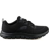 Skechers 150141TK-BBK Track New Staple Siyah Kadın Spor Ayakkabı