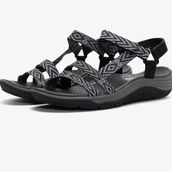Skechers 163126 BKW Siyah Kadın Sandalet