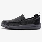 Skechers 204605 BLK Arch Fit Melo Siyah Erkek Günlük Ayakkabı