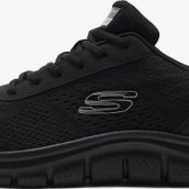 Skechers 232758TK Track Leshur Air Cooled Memory Foam Füme Erkek Spor Ayakkabı