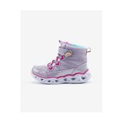 Skechers 302668L Lvmt Heart Lights Mor Kız Çocuk Bot