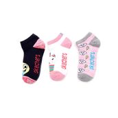 Skechers 3'lü Low Cut Sweet Socks Multi 31-34 Unisex Çocuk Çorap