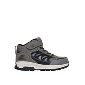 Skechers 406410L TPBK-STORM BLAZER GLOW ROAM Gri Waterproof Işıklı Erkek Çocuk Bot