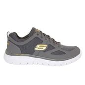 Skechers 52635-CHAR Burns Agoura Gri Erkek Spor Ayakkabı