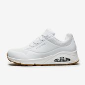 Skechers 73690 WHT Uno Stand On Air Beyaz Kadın Spor Ayakkabı