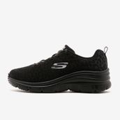 Skechers 88888179TK BBK Fashion Fit Siyah Kadın Spor Ayakkabı