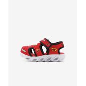 Skechers Hypno - Splash - Hydro - Fun Küçük Erkek Çocuk Kırmızı Işıklı Sandalet 400612n Rdbk Kırmızı