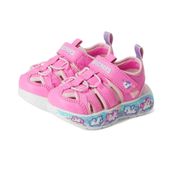 Skechers Kız Çocuk Spor Sandalet, 26 EU, 303162N-PKLP, Pembe, Kız çocuk